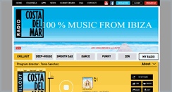Desktop Screenshot of costadelmar-radio.com